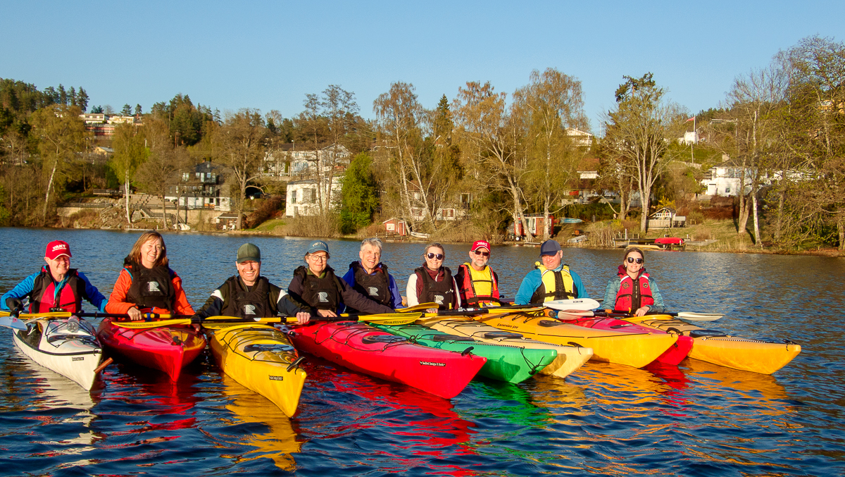 Artikkelbilde til artikkelen LC Oppegård gratulerer RA padleklubb med 50 år